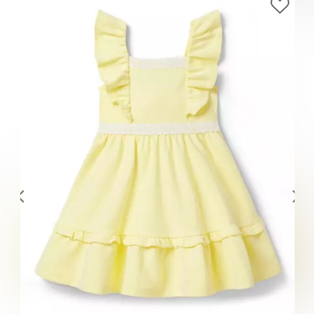 Janie and Jack Ruffle Ponte Dress size 6